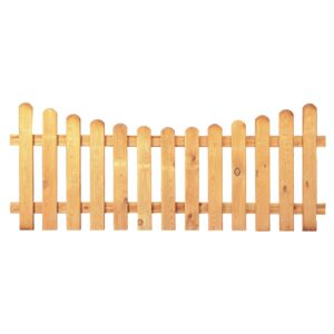 HEIKO-Gartenzaun Tiefbogen 200x80/65cm