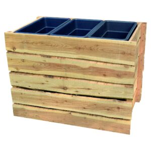 HERLEV Hochbeet Lärche B 110xT 64xH 79 cm