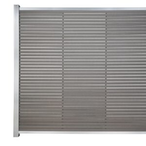 HÖRVIG-Serie BPC-Steckzaun 180x180 cm