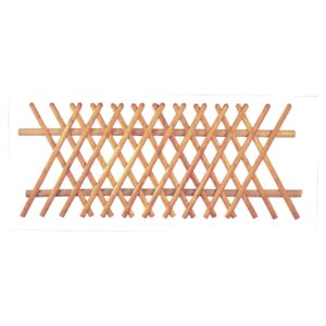 Jägerzaun Latten 55 mm, kdi braun ohne Querriegel