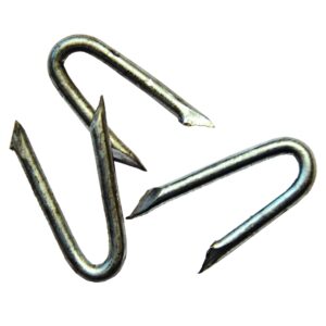 Krampen für ROLLO-Lattenzaun verzinkt