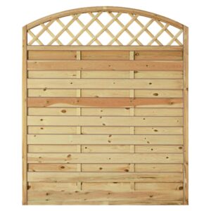 Maxi-Bogen Ranki, Lamellen geriffelt & geschraubt