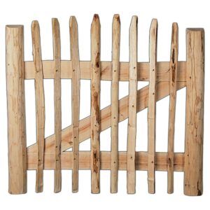 ROLLO-Lattenzauntor Breite ca. 100 cm