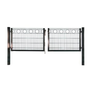 RONDO Doppeltor RAL 7016 anthrazit inkl. Pfosten