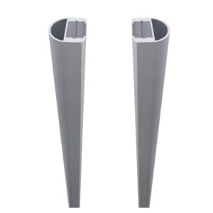 RUDE-Systemglas Universalleisten für Steckzaunsysteme