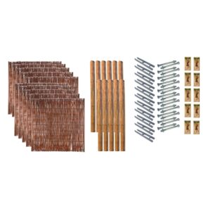 Sichtschutz Zaun-Set FONATNA