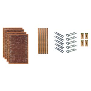 Sichtschutz Zaun-Set FRESNO