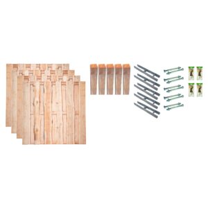 Sichtschutz Zaun-Set LINCOLN