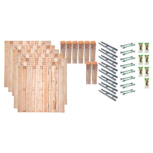 Sichtschutz Zaun-Set LINCOLN