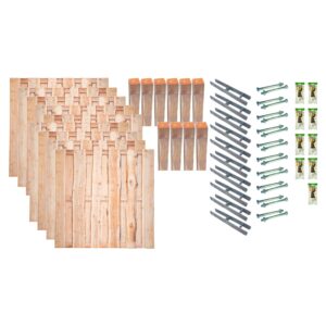 Sichtschutz Zaun-Set LINCOLN