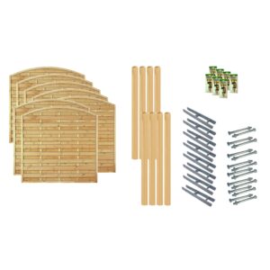 Sichtschutz Zaun-Set MADISON