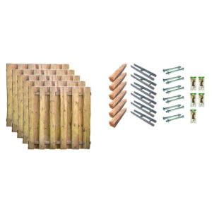 Sichtschutz Zaun-Set SEATTLE