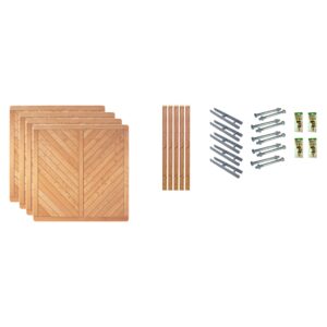 Sichtschutz Zaun-Set SPRINGFIELD