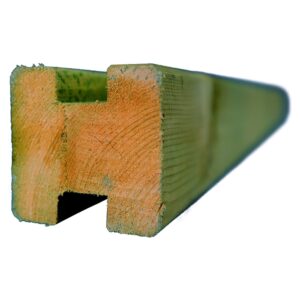 TRELLEBORG-System Verbindungspfosten 9x9x210 cm, H-Pfosten