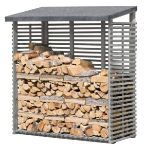 Kaminholzregal FLAMMO KDI grau