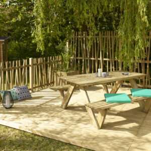 Picknicktisch Pika 168x151x68 cm