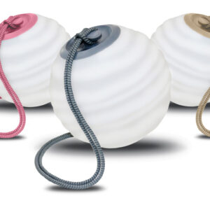 Gartenlampe Sora Akku Pendelleuchte Beige