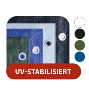 A-TEX PE-Bauzaunplane (ca. 140 g/m²) weiß