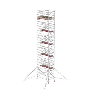 Altrex Fahrgerüst RS TOWER 42 mit Safe-Quick® Geländer + Streben - 1.35 x 2.45 m Arbeitshöhe bis 12,2m
