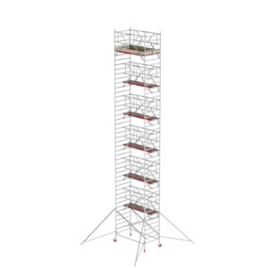 Altrex Fahrgerüst RS TOWER 42 mit Safe-Quick® Geländer + Streben - 1.35 x 2.45 m Arbeitshöhe bis 14,2m