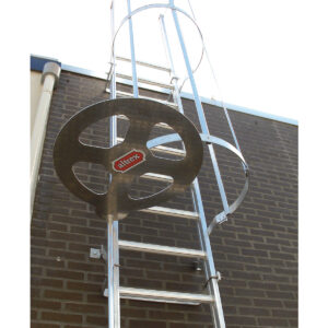 Altrex Korbverschluß von oben bedienbar