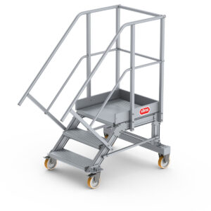 Altrex Podesttreppe fahrbar 45°, Stufenbreite: 60 cm 3 Stufen