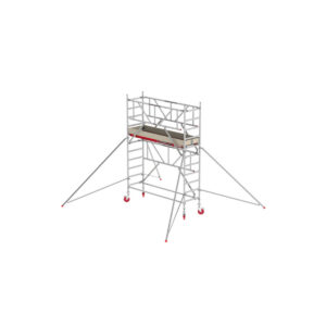 Altrex RS TOWER 41, Holzplattform 0,75m x 2,45m,  mit Safe-Quick Arbeitshöhe 4,2 m