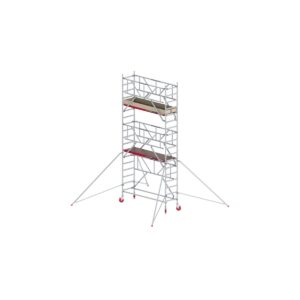 Altrex RS TOWER 41, Holzplattform 0,75m x 2,45m, mit Safe-Quick Arbeitshöhe 6,2 m
