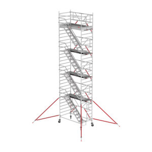 Altrex RS TOWER 53 Treppengerüst - 1.35 x 2.45 m HolzPlattform, Arbeitshöhe bis 10,2m