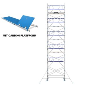 ASC Group AGS Rollgerüst 135x190x12,3ph carbon - einseitig