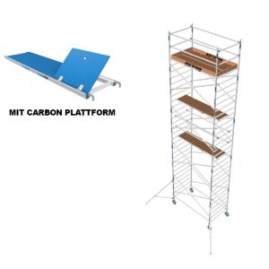 ASC Group ASC Rollgerüst 135x190x8m ph - carbon
