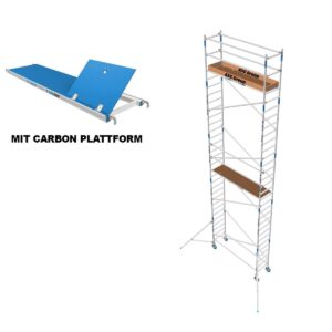 ASC Group ASC Rollgerüst 75x305x8,3ph carbon