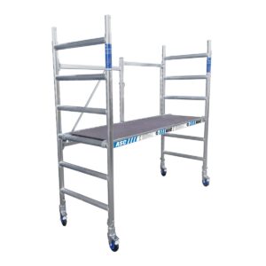 ASC Group ASC Zimmergerüst 75x190 cm Plattform ohne Luke, Arbeitshöhe bis 3 m