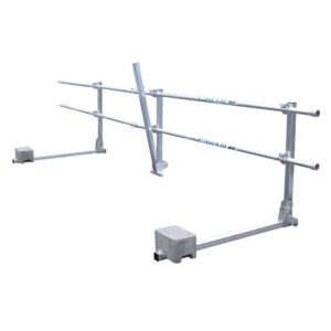 ASC Group Flachdach - Absturzsicherung - DKO klappbar Komplettset 6m