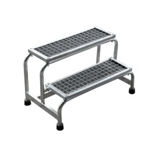 ASC Group Montagetreppe mit Gitterrost 2 Stufen