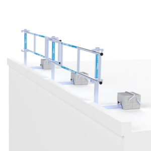 ASC Group SGS Slim - Dachrandsicherung für Flachdach Komplettset 6m