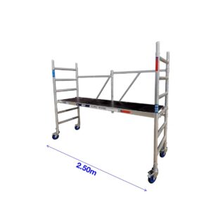 ASC Group Zimmergerüst D75-28-6 komplett - 75x250 cm Plattform 250 mit Luke