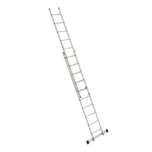 Euroline Alu-Schiebeleiter 2-teilig Nr. 302 2x10 Sprossen