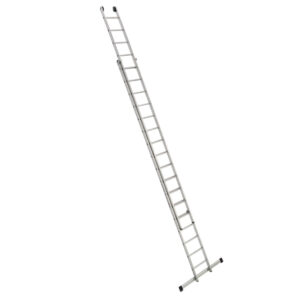 Euroline Alu-Schiebeleiter 2-teilig Nr. 302 2x17 Sprossen