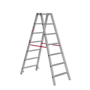 Euroline Alu-Stufenstehleiter Nr. 20577 2x7
