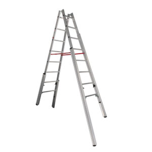 Euroline Alu-Treppenstehleiter Nr. 30576 2x8