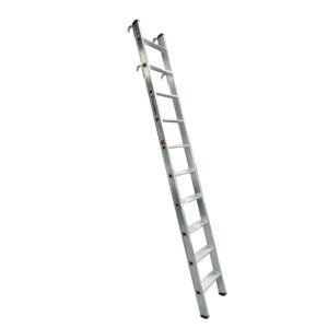 Euroline Aluminium-Regalleiter, einhängbar 1x10