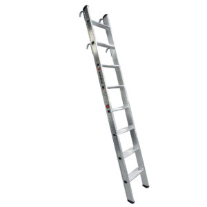 Euroline Aluminium-Regalleiter, einhängbar 1x8