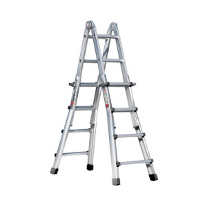 Euroline euroline  Alu-Vario-Klappleiter Nr. 316 Teleskopleiter 4x4