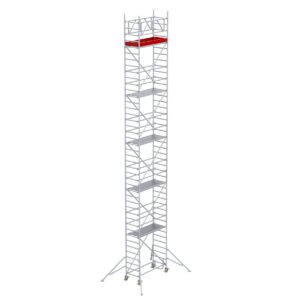 Euroline Gerüsttyp 9511 mit Auslegern (Typ 0,75 x 1,80 m) mit Arbeitshöhe bis 12,35 m