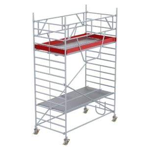 Euroline Gerüsttyp 9514 mit Sicherheitsaufbau (Typ 1,50 x 2,85 m) mit Arbeitshöhe bis 5,35 m