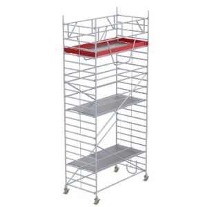 Euroline Gerüsttyp 9514 mit Sicherheitsaufbau (Typ 1,50 x 2,85 m) mit Arbeitshöhe bis 7,35 m