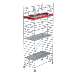 Euroline Gerüsttyp 9517 mit Sicherheitsaufbau (Typ 1,50 x 2,85 m) mit Arbeitshöhe bis 7,35 m