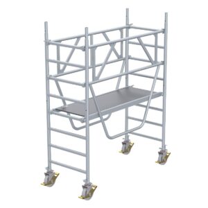 Euroline Gerüsttyp 9521 mit Sicherheitsgeländern (Typ 0,75 x 1,80 m) mit Arbeitshöhe bis 3,15 m