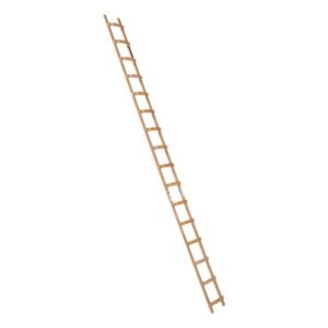 Euroline Holz-Dachdeckerauflegeleiter Nr. 11101 1x16
